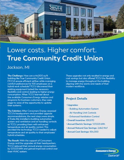Case study credit union
